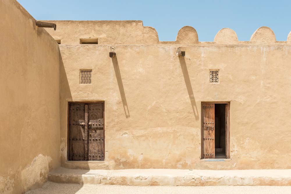 adobe buildings in Mesa, AZ