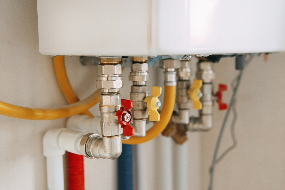 water heater gas valve