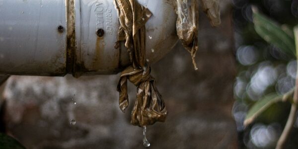 leaking pvc pipe joint