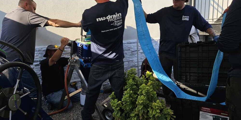 A contractor or technician installing a CIPP liner